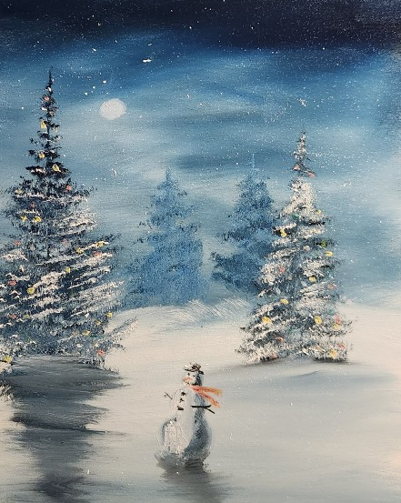 Picture for: Intro to Oil Painting - Frosty's Forest