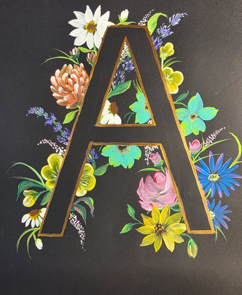 Picture for: Personalized initial Art