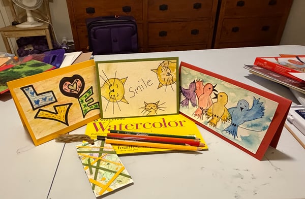 Picture for: Watercolor Cards – with Rene