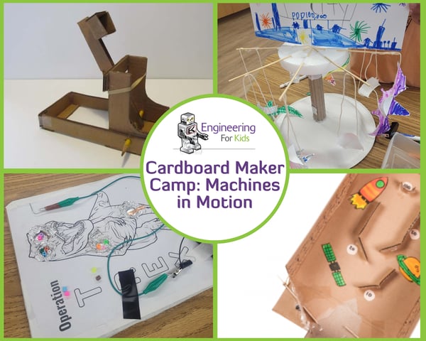 Picture for: Cardboard Maker Camp:Machines in Motion (Grades 4-8)