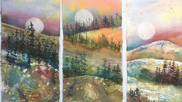 Picture for: Southwest Sunset: Watercolor Painting