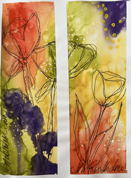 Course Intro to Watercolor Florals image 2