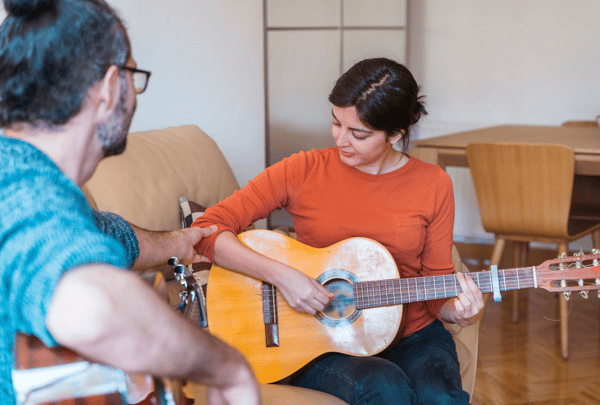 Course Beginning & Intermediate Banjo or Guitar Lessons: Ages 12 to Adult image 1