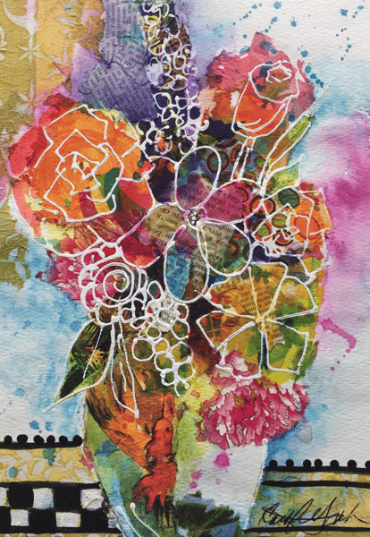 Course Watercolor Painting: Vase of Flowers image 2