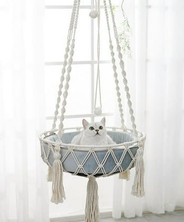Picture for: Macrame Cat Hammock