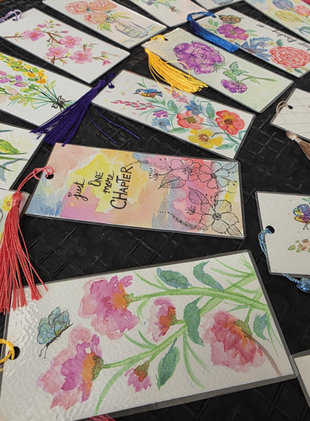 Picture for: Watercolor Bookmarks