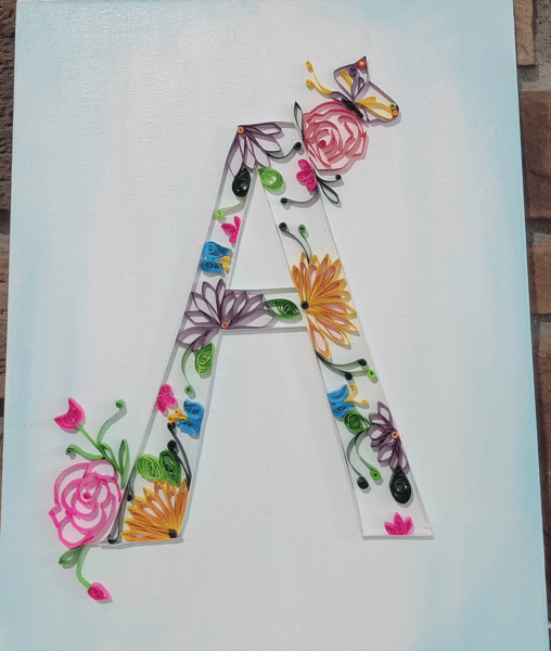 Picture for: Paper Quilling Monogram