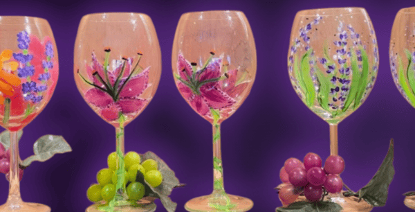 Picture for: Wine Glass Painting